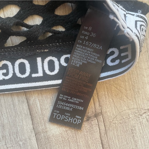 Topshop escapology crop top - Picture 3 of 6